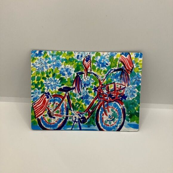 Watercolor 🇺🇸 Bike magnet - Picture 3 of 3